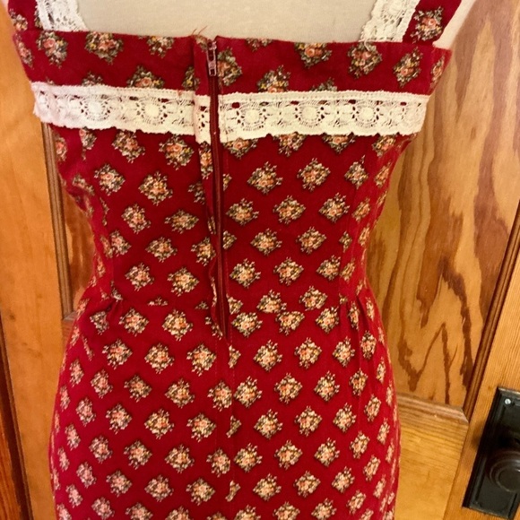 Vintage 70s floral maxi dress - Picture 13 of 15